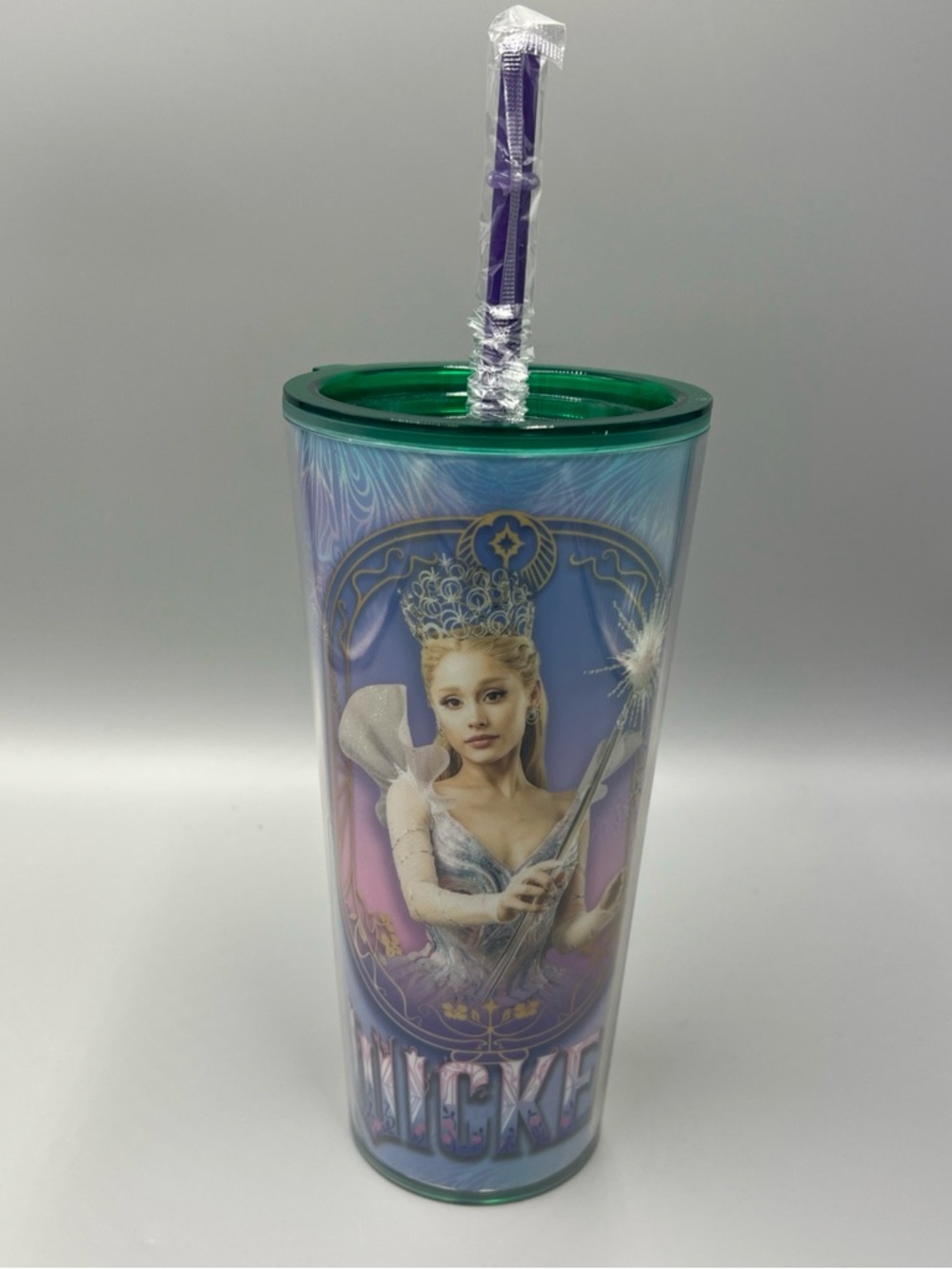 Snapco Collectors Wicked Promotional Tumbler From Theater. Reusable Straw.